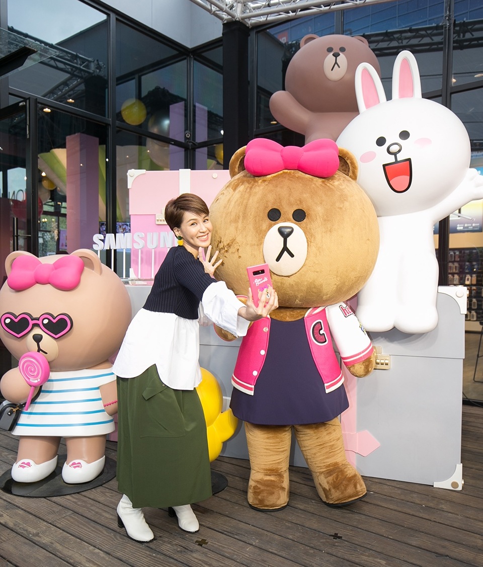 三星X LINE FRIENDS再度聯手 進駐品牌體驗館 三星X LINE FRIENDS再度聯手 進駐品牌體驗館