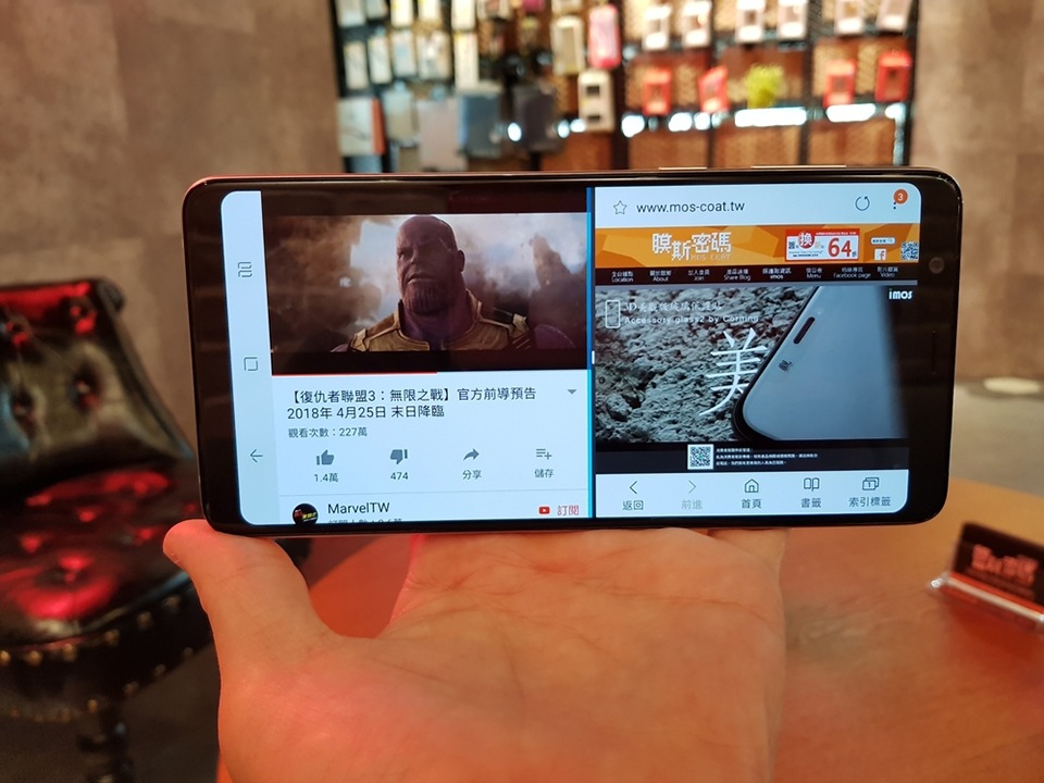 一指開啟多重視窗 一指開啟多重視窗
