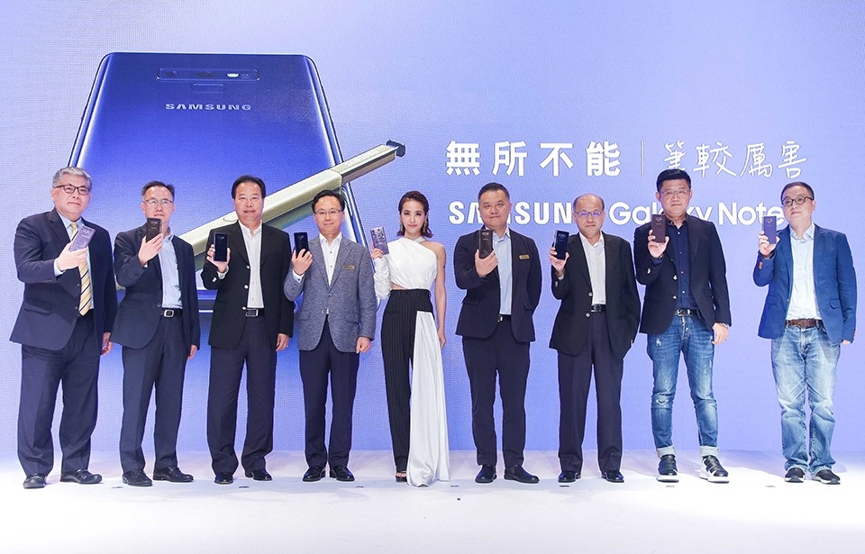 台灣三星電子今日宣布新一代旗艦機皇Galaxy Note9正式在台上市,再造不敗經典 台灣三星電子今日宣布新一代旗艦機皇Galaxy Note9正式在台上市,再造不敗經典