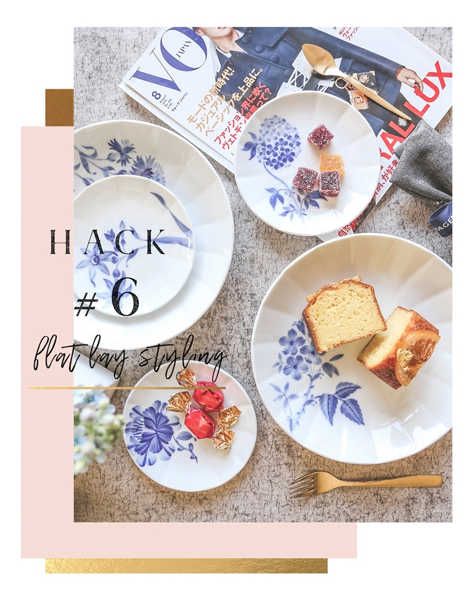 技巧六:Flat-Lay Shot 不隨意的平拍哲學 技巧六:Flat-Lay Shot 不隨意的平拍哲學