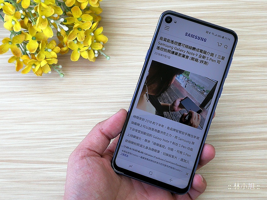 圖:Galaxy A8s 圖:Galaxy A8s