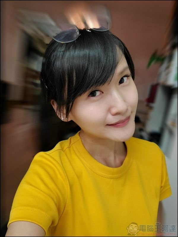 自拍鏡頭也有景深預覽效果 自拍鏡頭也有景深預覽效果