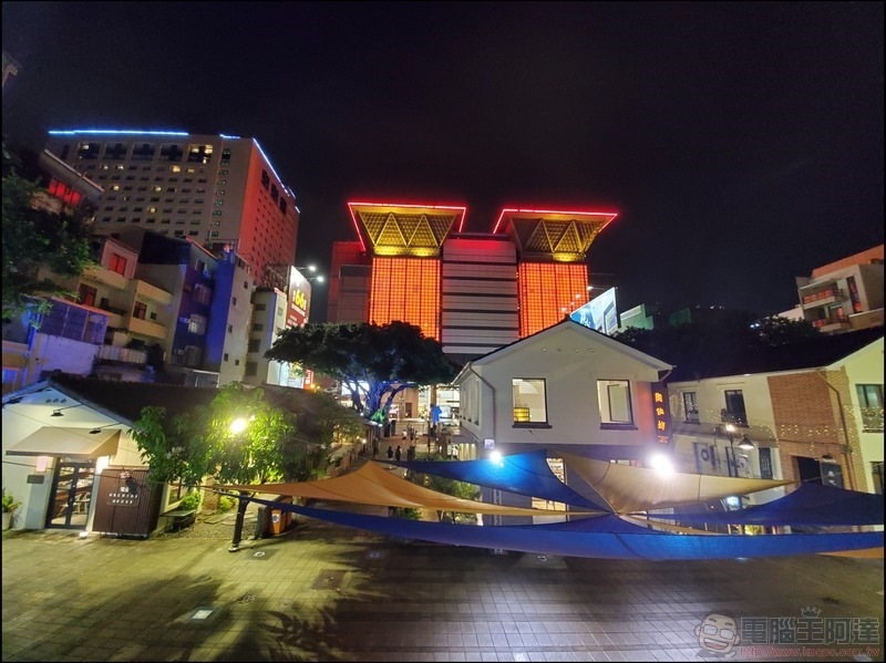 使用 Note10+ 夜間模式開啟前/後的對照的照片 使用 Note10+ 夜間模式開啟前/後的對照的照片