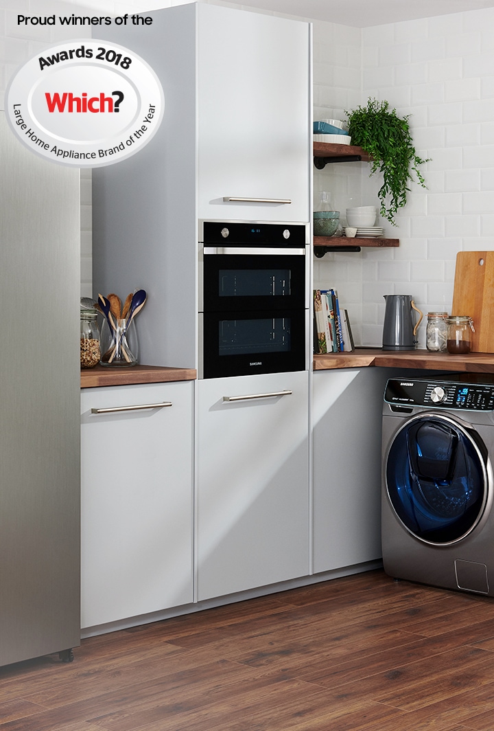 Modern Kitchen with Samsung Home Appliances