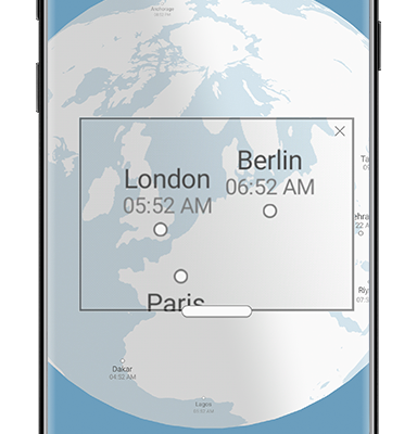 Galaxy S8 front view Magnifier Window