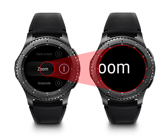 Gear S3 frontier front view Zoom