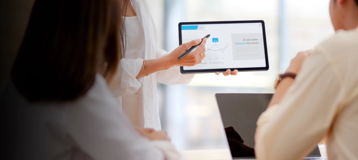 Every industry. Every sector. Whatever your line of work, Samsung Business Solutions maximise productivity and help solve your challenges.