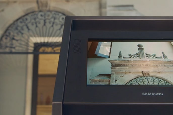 Samsung provided interactive displays for the world-leading Weston Library at Oxford University.