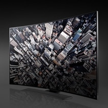 Samsung unveils first curved Ultra-HD TV
