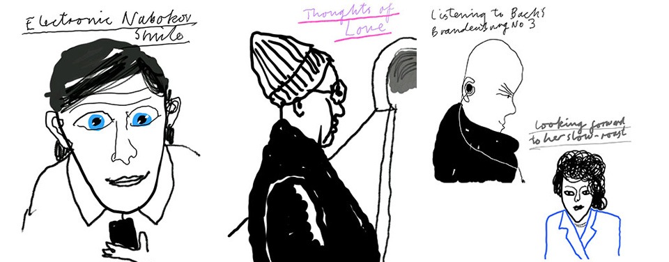People sketches, by Paul Davis, drawn on the Galaxy Note II People sketches, by Paul Davis, drawn on the Galaxy Note II