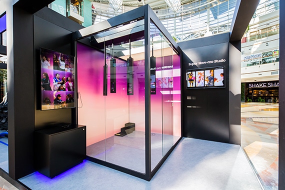 Image of the galxy studio booth