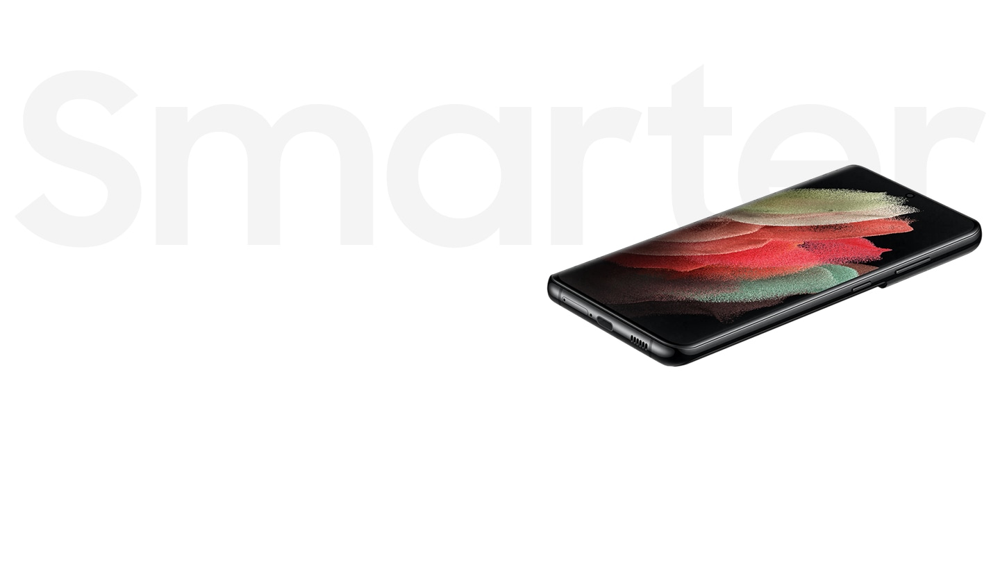 Rear-side view of Galaxy S 21