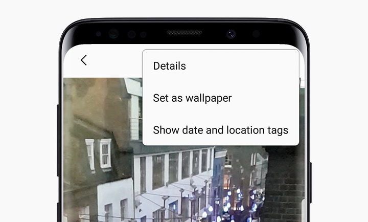 Option 5 - Selecting a wallpaper image