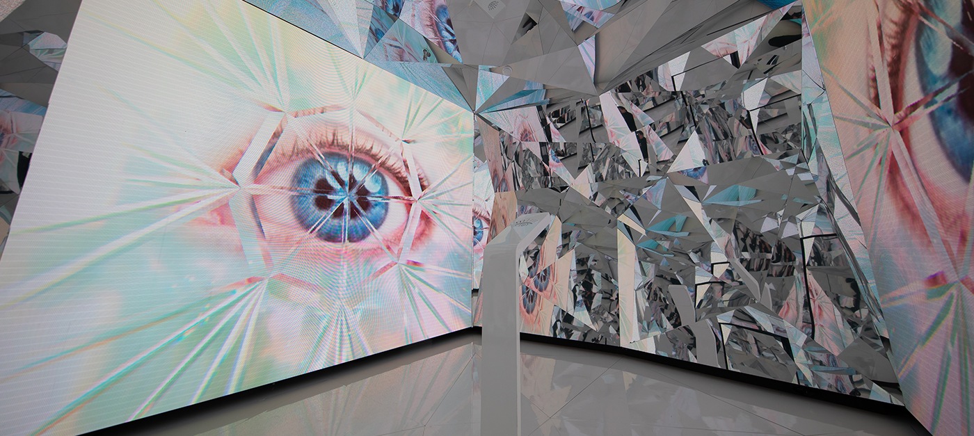 Artwork of an abstract eye