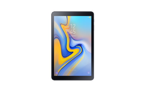 front picture of a Galaxy Tab A