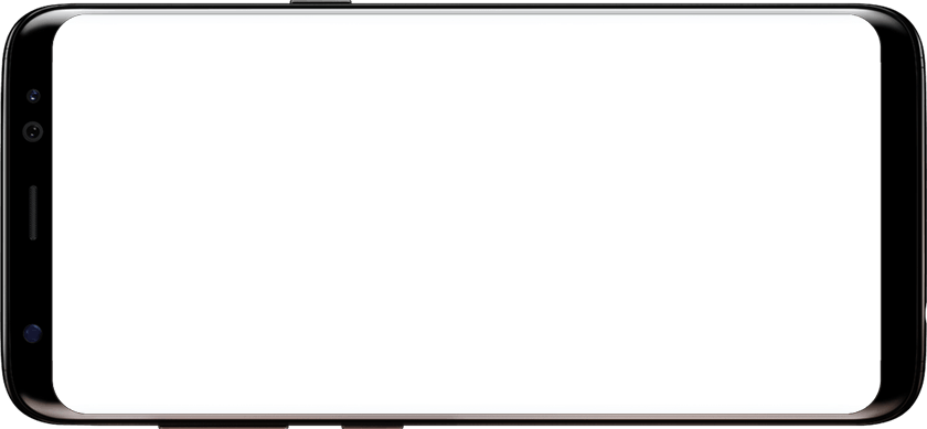 Image ofGalaxy S8 with empty screen