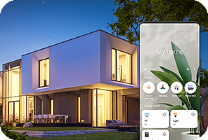 Monitor your home on the big screen Monitor your home on the big screen