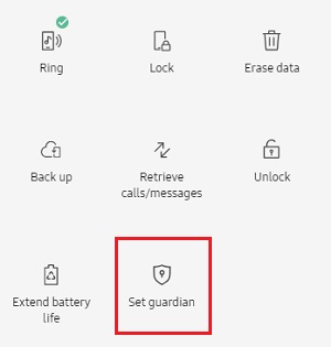 Click Set Guardian
