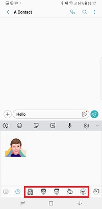 Choose your AR Emoji