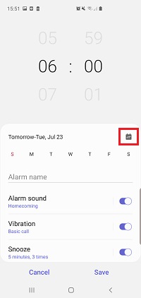 Tap Date