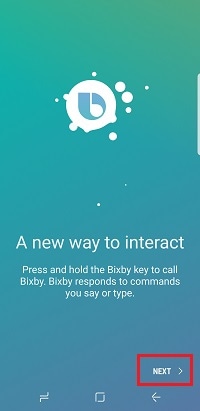 Tap Next