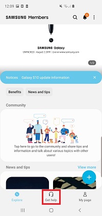 How do I connect a Bluetooth headset to my Samsung Galaxy smartphone or tablet?
