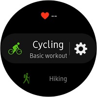 Select the type of activity