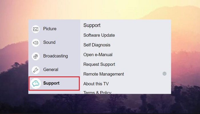 Choose support