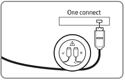 Connect the connector marked - to the one connect bo