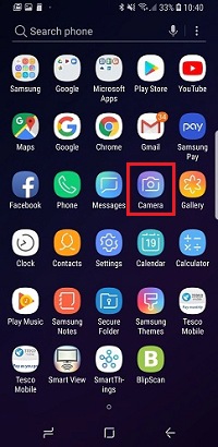 Tap camera