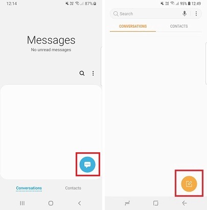 Tap compose