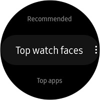 Select Top watch faces