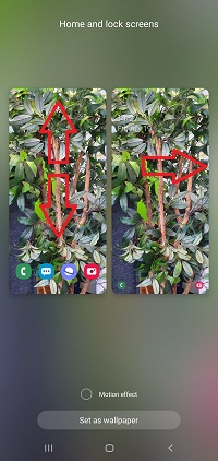 How do I change the wallpaper on my Samsung Galaxy smartphone?