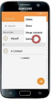 Tap Settings