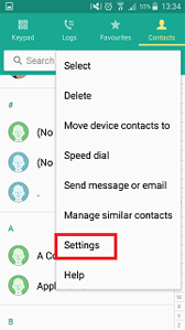 Tap Settings