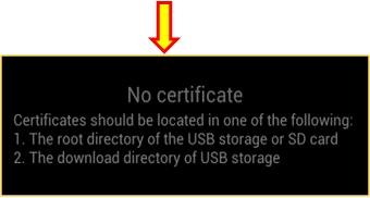Detailed information on client certificate is displayed
