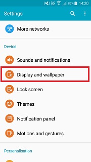 How do I stop the screen dimming on Galaxy smartphone while I'm using the internet?