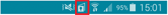 How do I view hidden (Private mode) content on my Samsung Galaxy device?