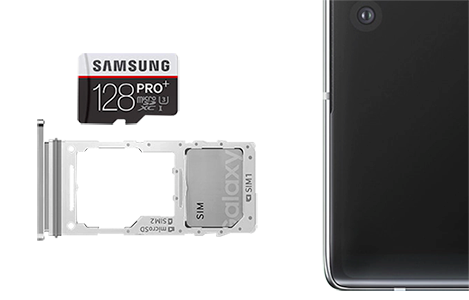 Expanded Note10 storage