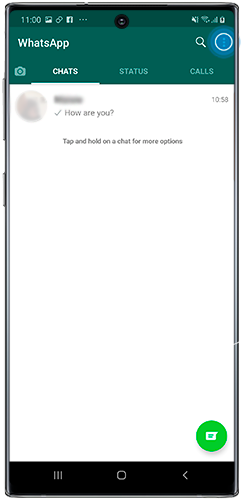 Tap More options