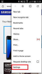 What are cookies, and how do I enable or disable them on my Samsung Galaxy device?