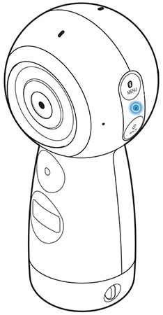 Samsung Gear 360 indicator light