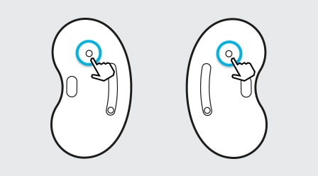 Touch command on Galaxy Buds Live