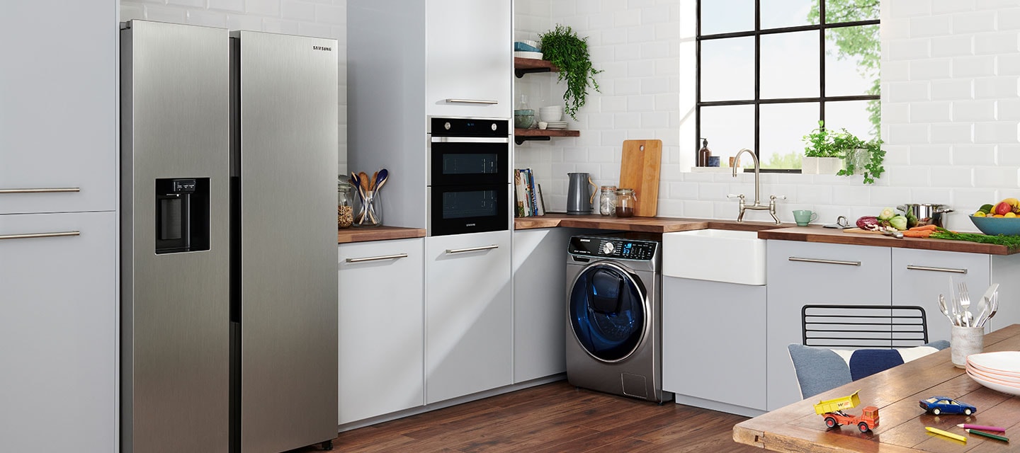 Modern Kitchen with Samsung Home Appliances