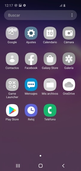Most apps are greyed out