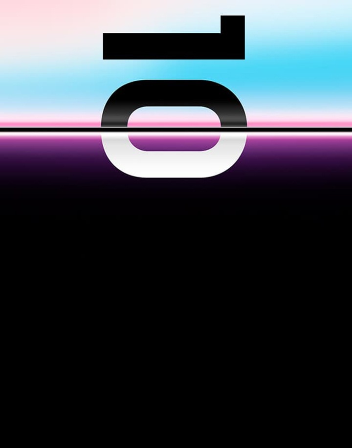 Teaser image for Galaxy UNPACKED invitation with the number 10 shown sideways.