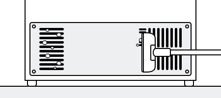 cleaning the back of refrigerator