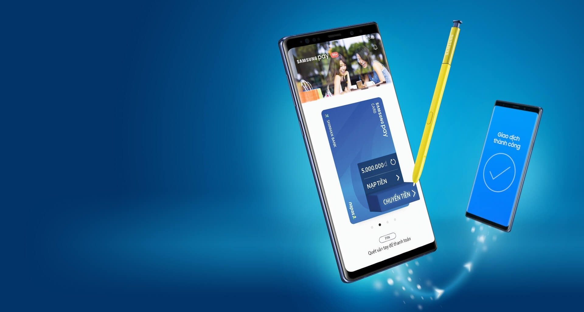 Samsung Pay Card Miễn Phí Chuyển Khoản