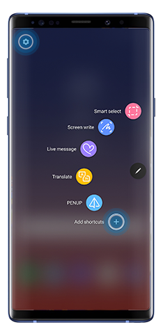 Tap the Plus icon to add options