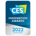 Logo certified CES 2022 Innovation Award Honoree for Monitors